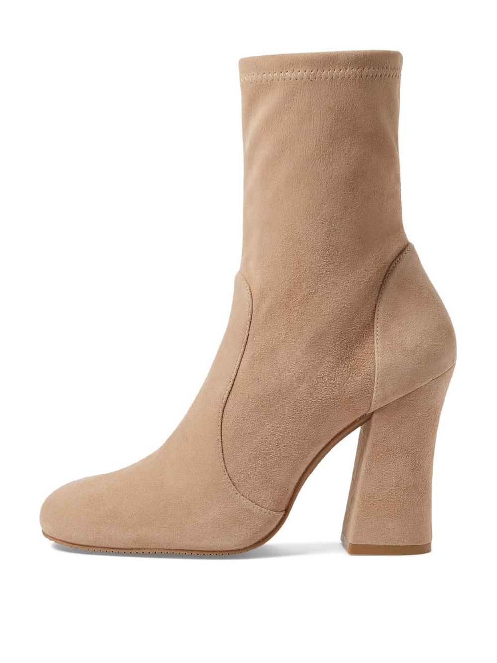 Stuart Weitzman Curveblock 100 Bootie Adobe size 7.5 B